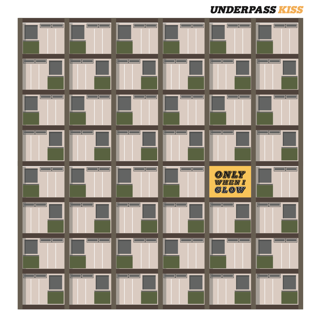 Only When I Glow, 'Underpass Kiss' Vinyl (Pre-Order)