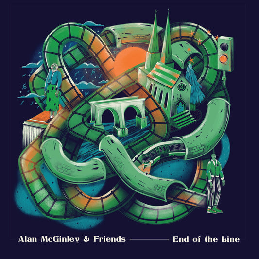 Alan McGinley & Friends - End of the Line (Green vinyl) [PRE-ORDER]